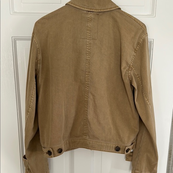 Tan Button-Up Jacket - Picture 3 of 6